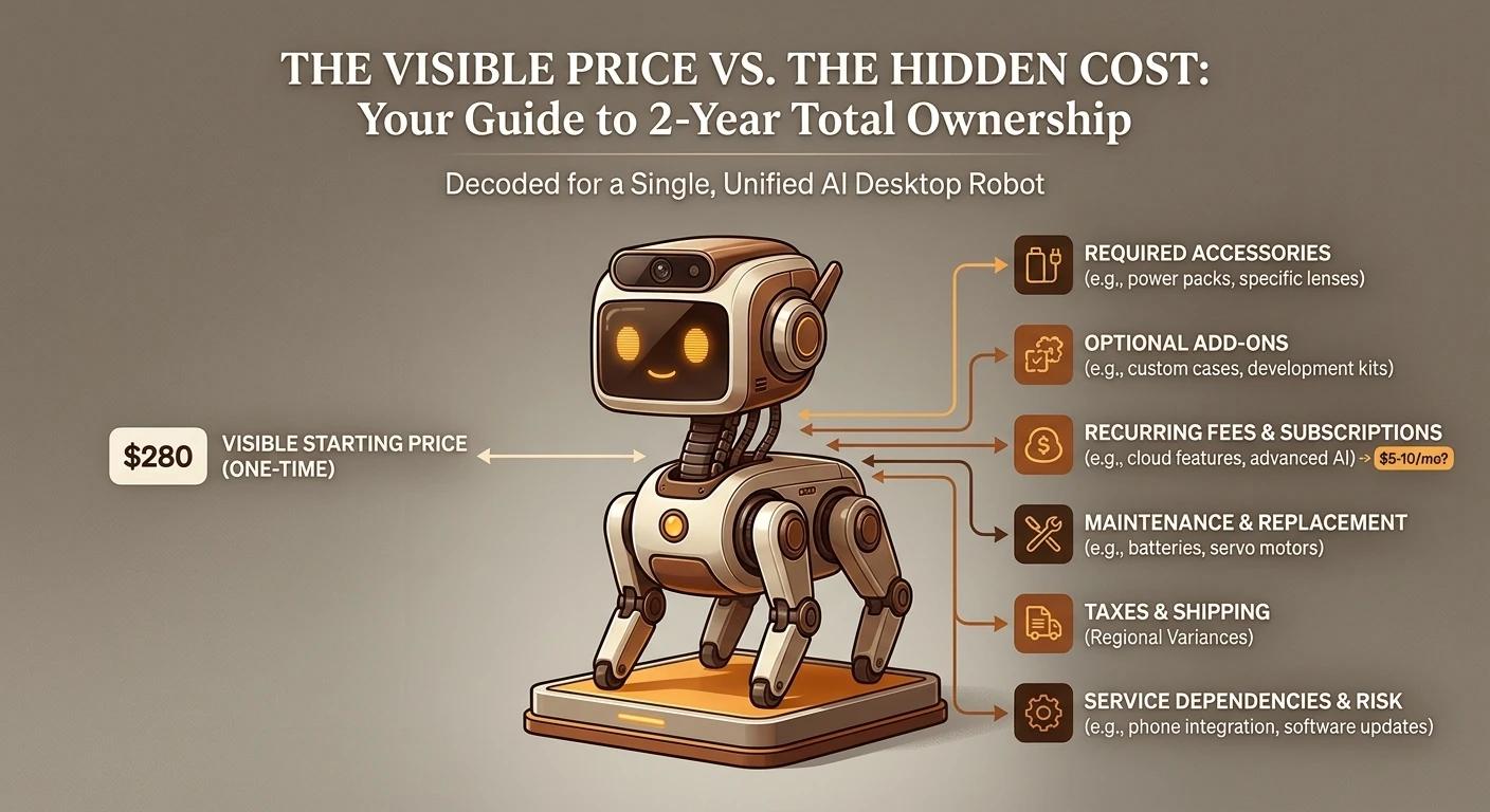 How Much Does an AI Desktop Robot Really Cost Over Two Years?