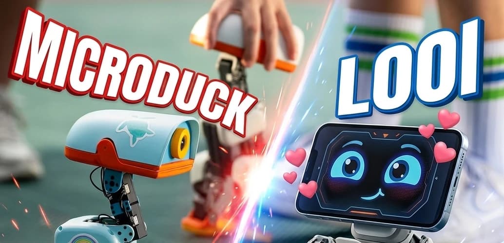 MicroDuck vs LOOI: Which One Feels More Like the Robot You Actually Want?