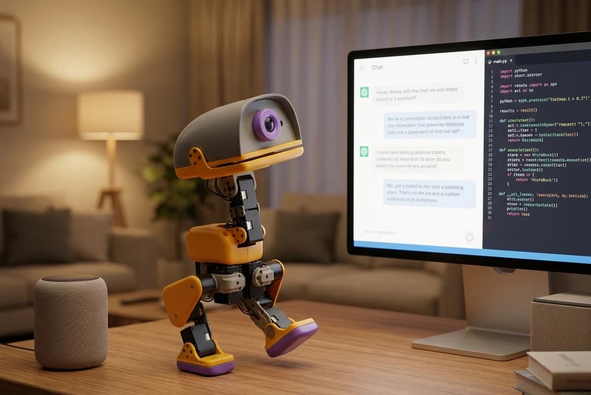 What Happens When MicroDuck Gets an LLM?