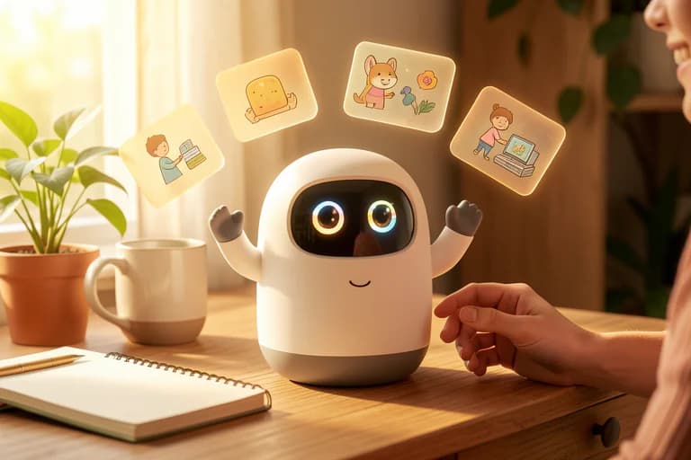 Why Software Gives an AI Desktop Robot More Things to Do