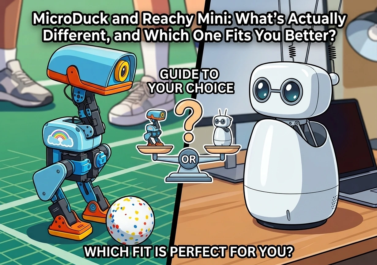 MicroDuck vs Reachy Mini: What's Actually Different?